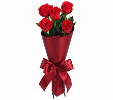 Букет 5 Красных роз Эдлесс Лав в Нешукае