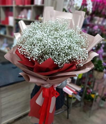 Букет цветов из: Гипсофила в Нешукае