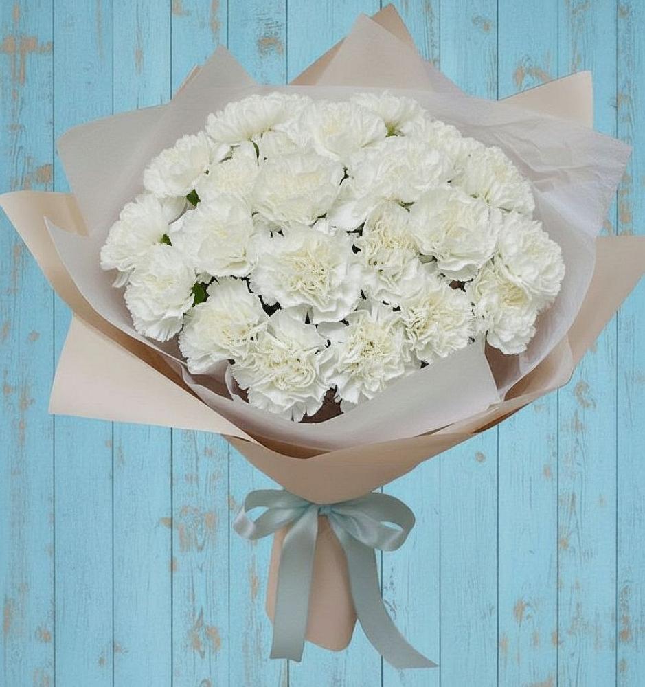 Букет цветов из: Гвоздики в Нешукае