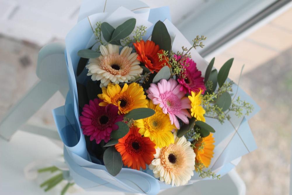 Букет цветов из: Герберы в Нешукае