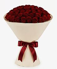 Букет 101 Бордовая роза Блэк Бакарра в Нешукае