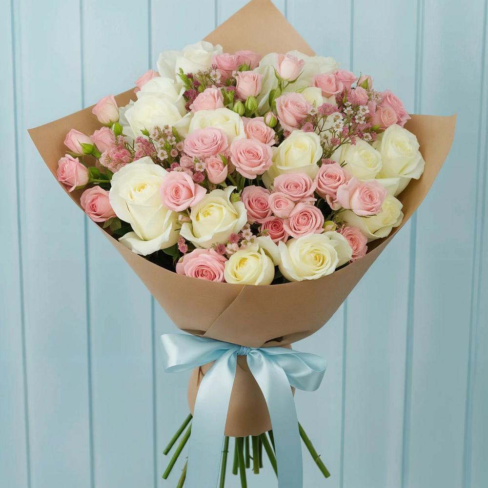 Букет цветов из: Розы в Нешукае