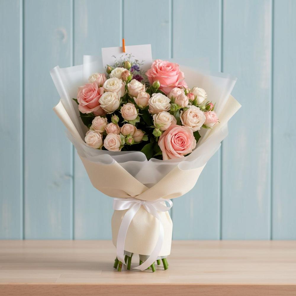 Букет цветов из: Розы в Нешукае