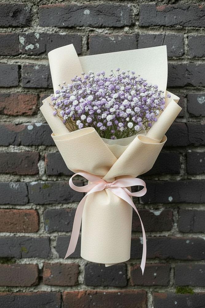 Букет цветов из: Гипсофила в Нешукае