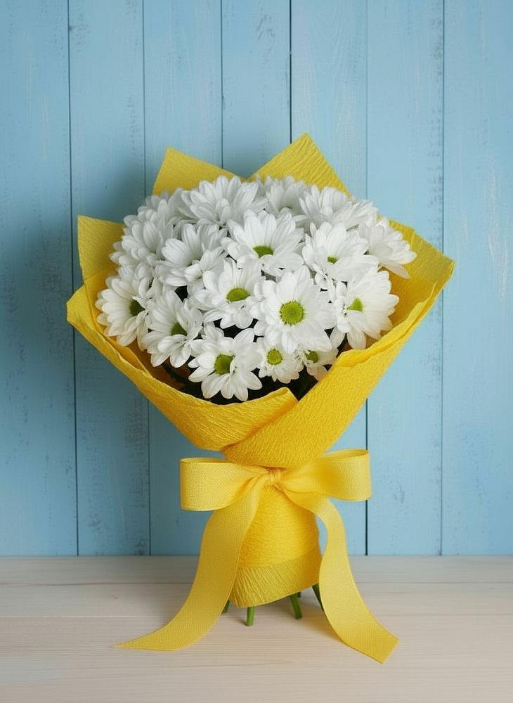 Букет цветов из: Хризантемы в Нешукае