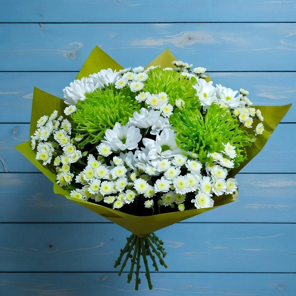 Букет цветов из: Хризантемы в Нешукае