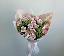 Букет цветов из:  Розы и Хризантемы в Нешукае