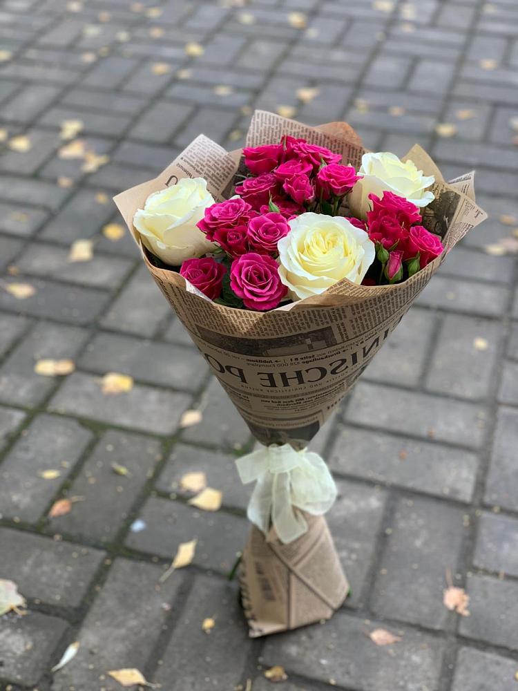 Букет цветов из: Розы в Нешукае