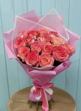 Букет 15 Розовых роз Равель в Нешукае