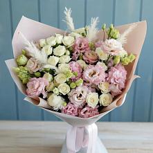 Букет цветов из:  Альстромерии и Розы в Нешукае